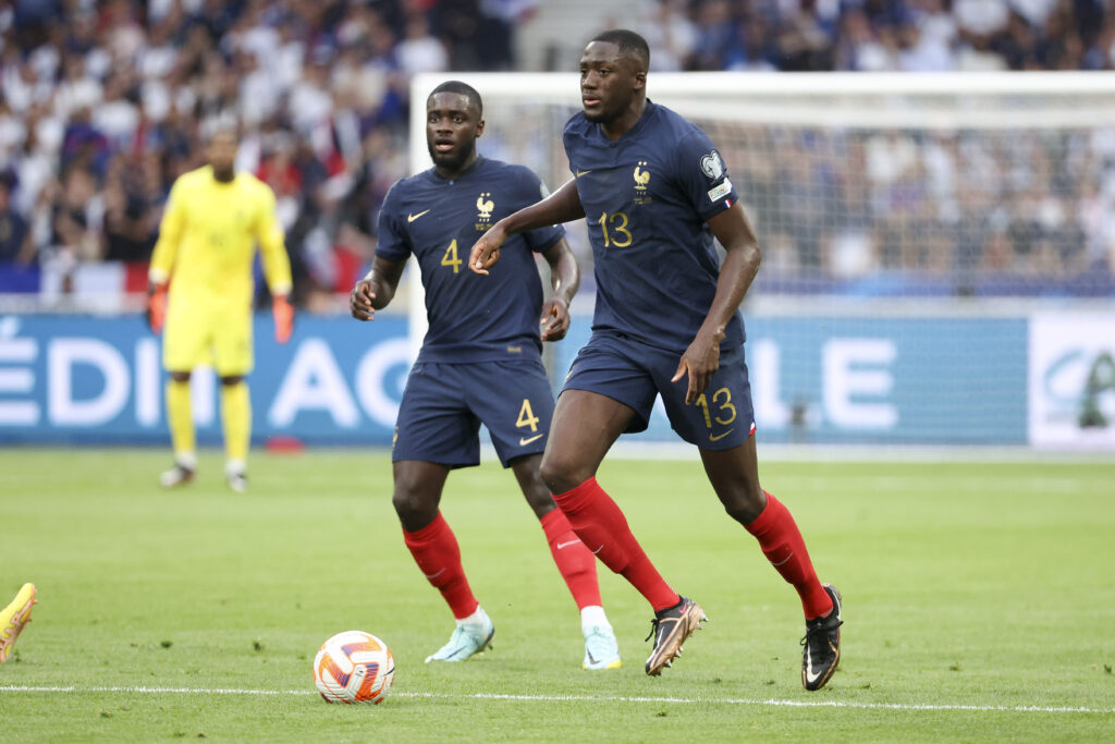 Ibrahima Konate and Dayot Upamecano for France