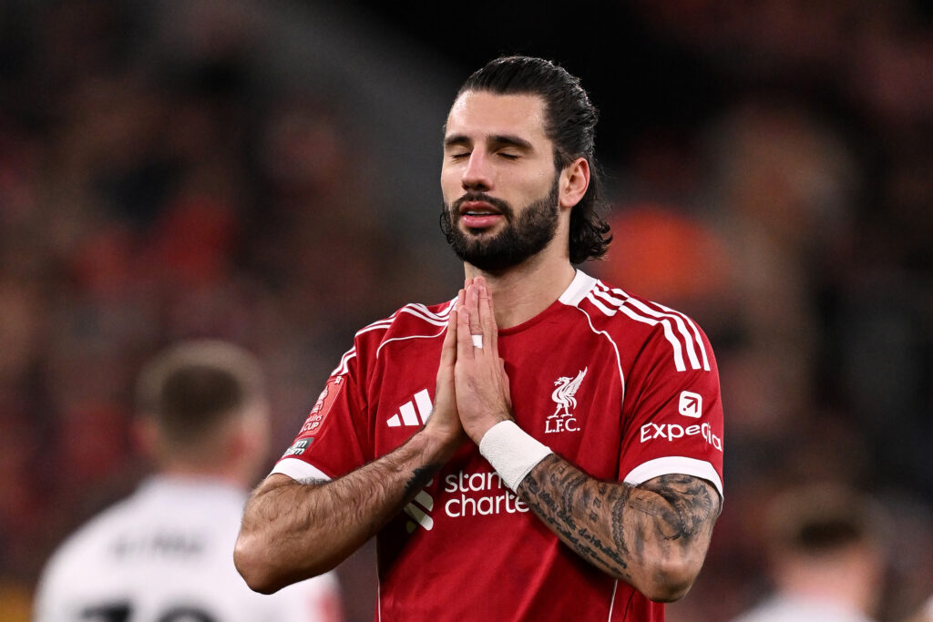 Dominik Szoboszlai during Liverpool v Barnsley - Emirates FA Cup Third Round