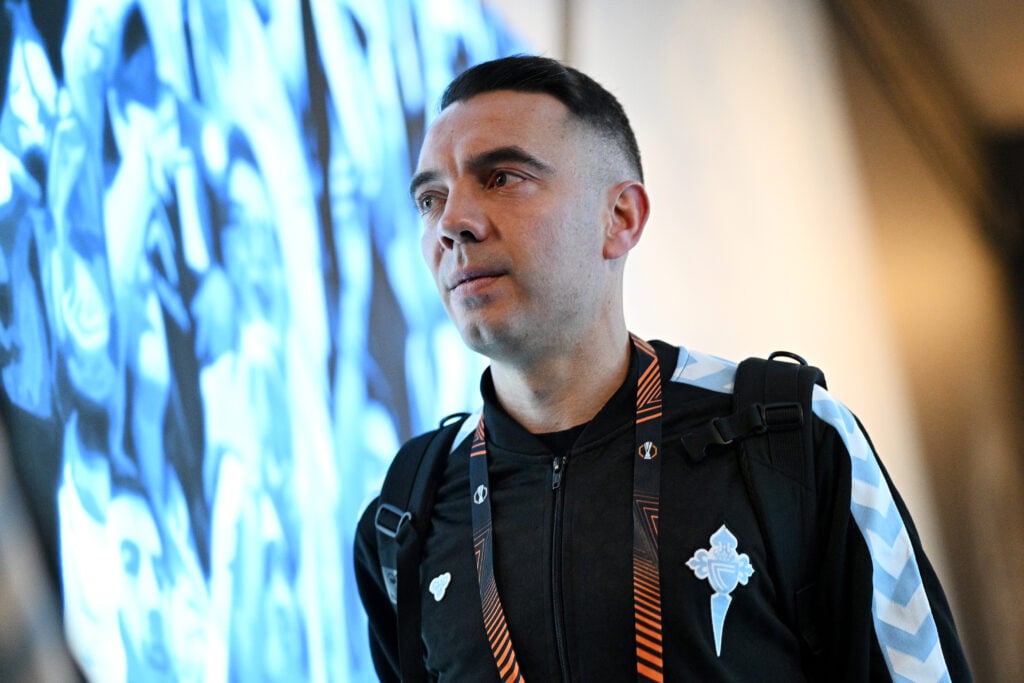 Iago Aspas ahead of Real Club Celta v LOSC Lille - UEFA Europa League 2025/26 League Phase MD7