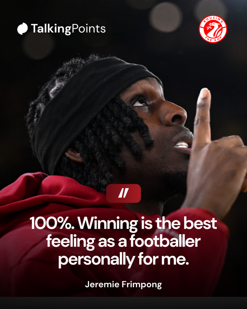 Jeremie Frimpong for Liverpool