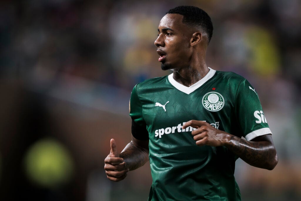 Allan Andrade Elias of SE Palmeiras pictured during the FIFA Club World Cup match against Chelsea.