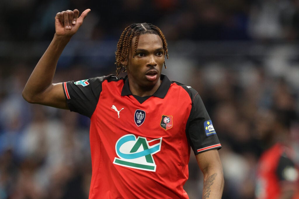 Jermy Jacquet during Olympique de Marseille v Stade Rennais - French Cup 2025/2026