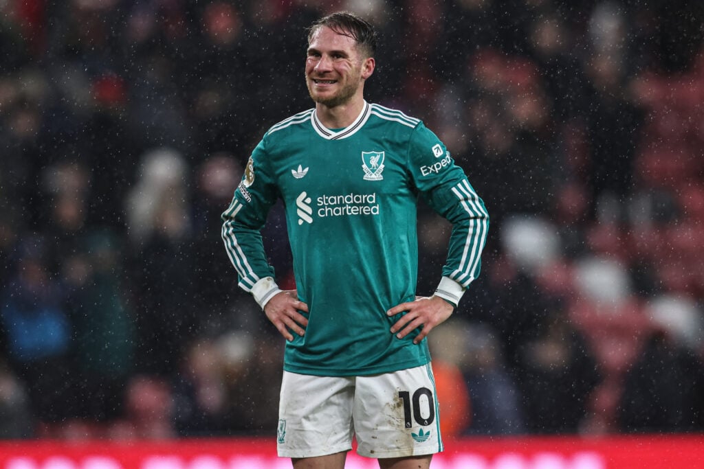 Alexis Mac Allister during Sunderland v Liverpool - Premier League
