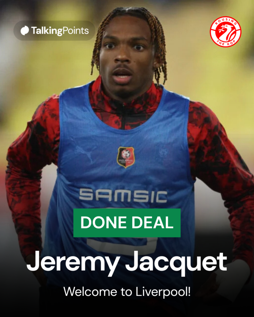 Jeremy Jacquet warms up ahead of Rennes' Ligue 1 match against Monaco (Credit: Getty Images/Neal Simpson/Allstar).
