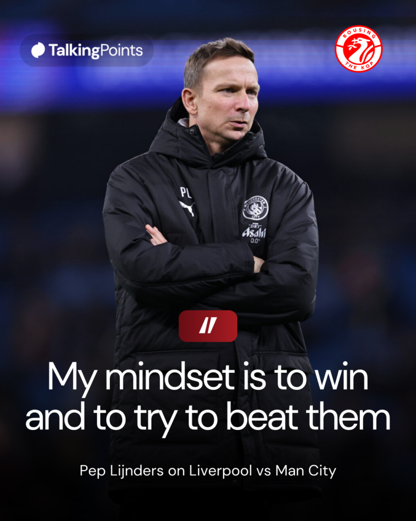 Pep Lijnders watching Manchester City warm up ahead of their UEFA Champions League match against Galatasaray at the Etihad Stadium (Credit: Getty Images/Robbie Jay Barratt - AMA).