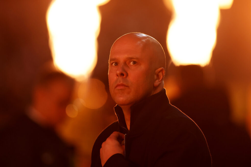 Arne Slot prior to Wolverhampton Wanderers v Liverpool - Emirates FA Cup Fifth Round