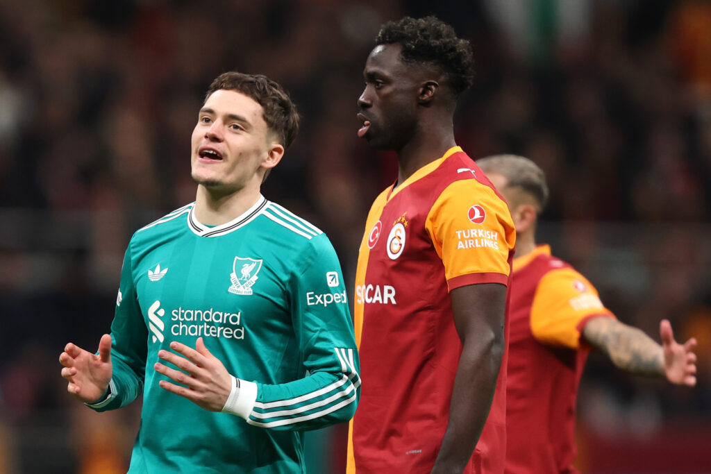Florian Wirtz for Liverpool vs Galatasaray in the Champions League