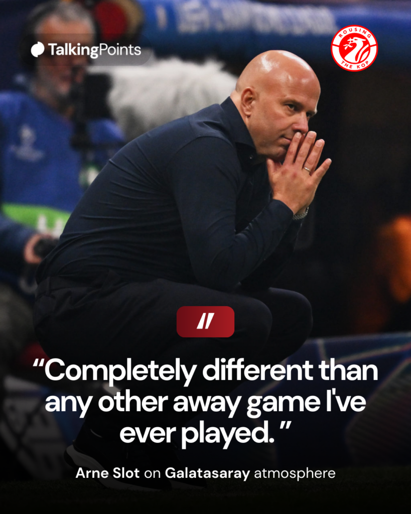 Arne Slot in the Champions League