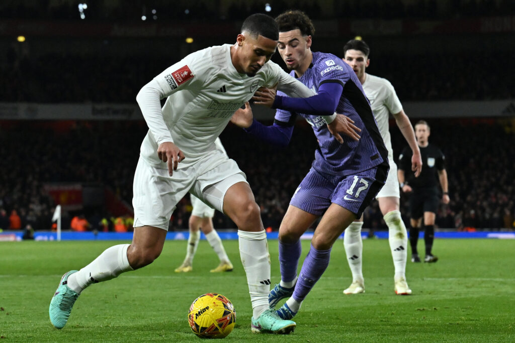 Curtis Jones and William Saliba