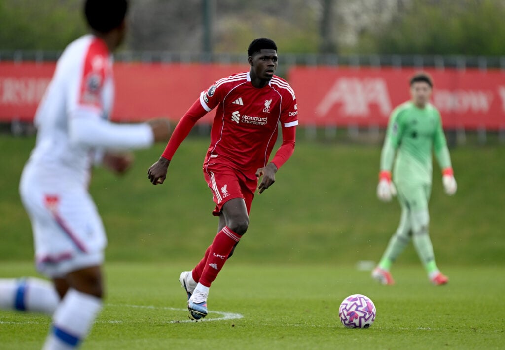 Mor Talla Ndiaye in Premier League 2 playoffs