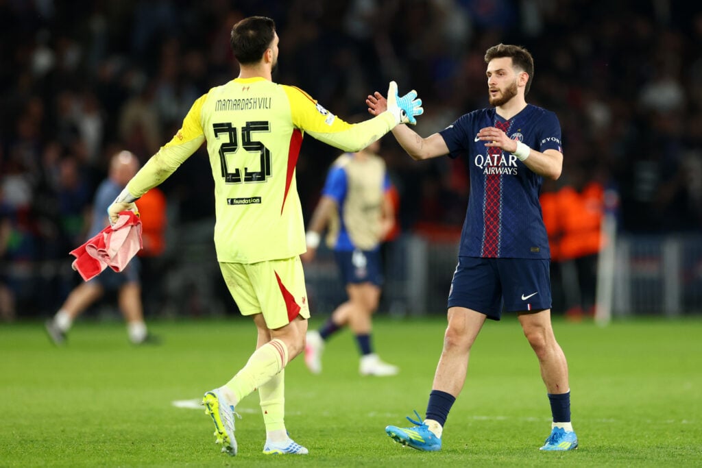 Paris Saint-Germain FC v Liverpool FC - UEFA Champions League 2025/26 Quarter-Final First Leg