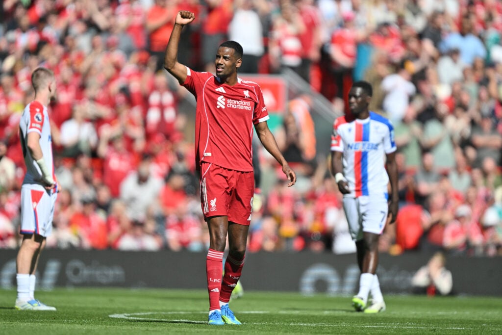 Alexander Isak during Liverpool v Crystal Palace - Premier League