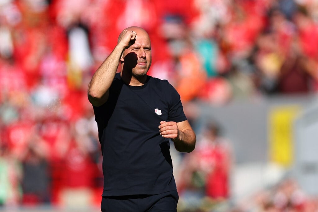 Arne Slot after Liverpool v Crystal Palace - Premier League
