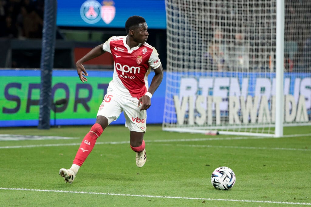Lamine Camara during Paris Saint-Germain v AS Monaco - Ligue 1 McDonald's