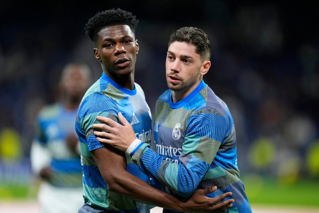 Federico Valverde and Aurelien Tchouameni