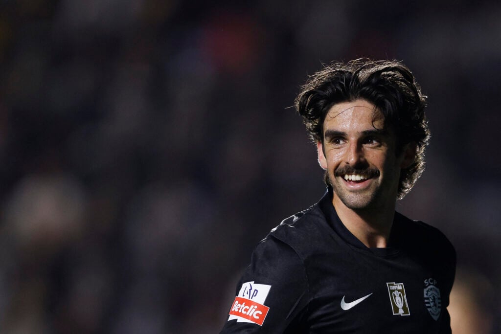 Francisco Trincao playng for Sporting Lisbon
