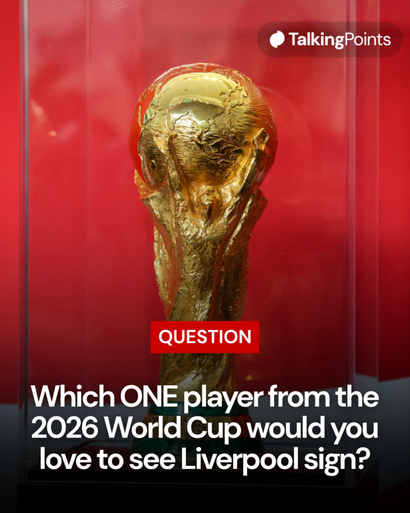 The FIFA World Cup trophy is displayed during a stop of the FIFA World Cup Trouphy Tour at the American Museum of Natural History