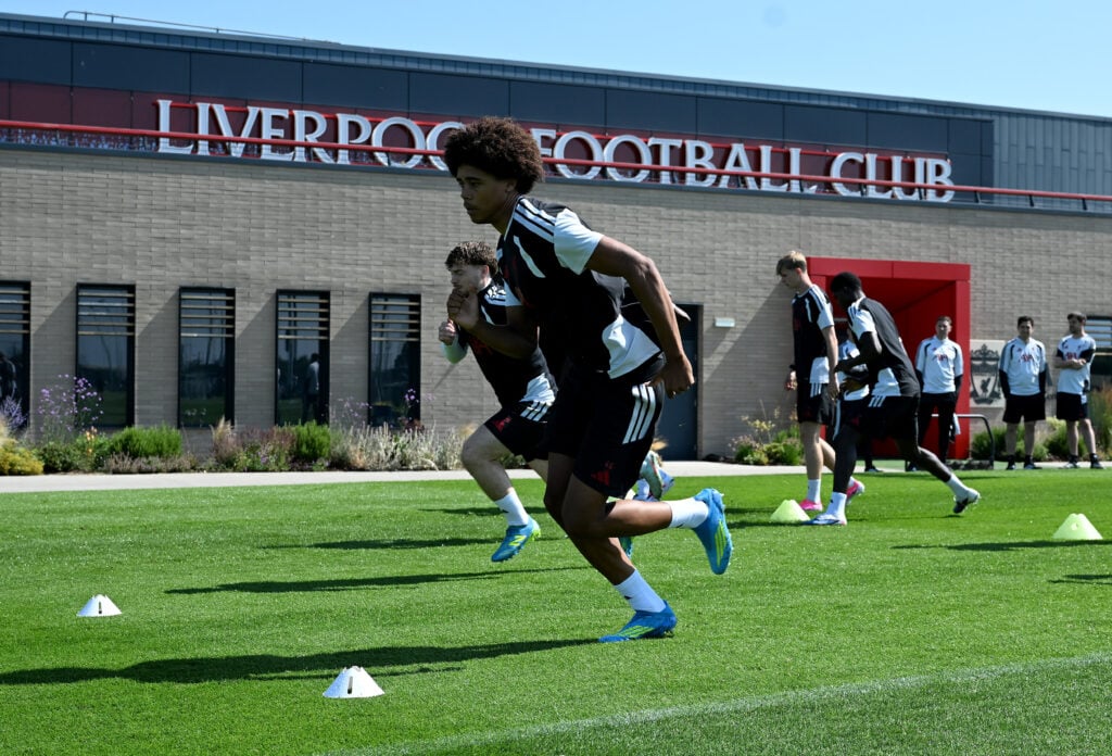 Liverpool U21 Training Session