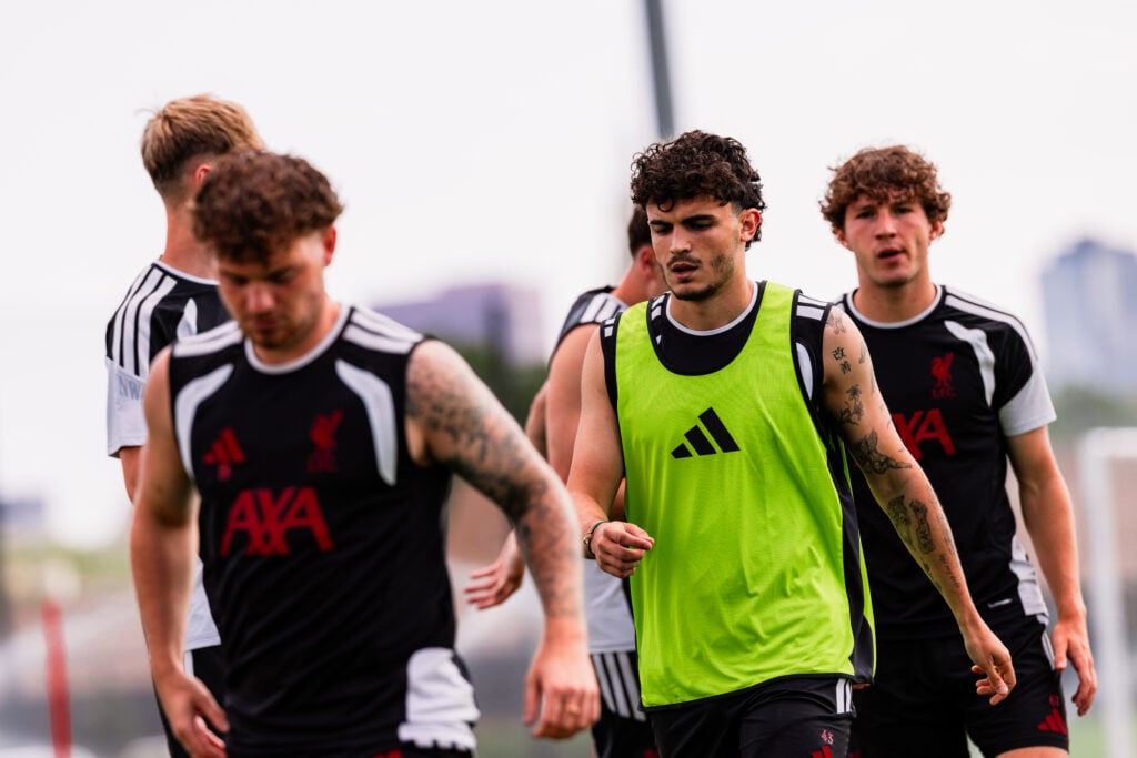 Liverpool FC Training Session