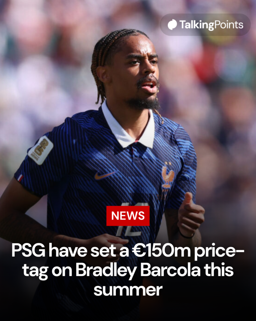 Bradley Barcola of France pictured while playing in the FIFA World Cup group stage match against Senegal in New Jersey (Credti: Getty Images/Catherine Ivill - AMA).