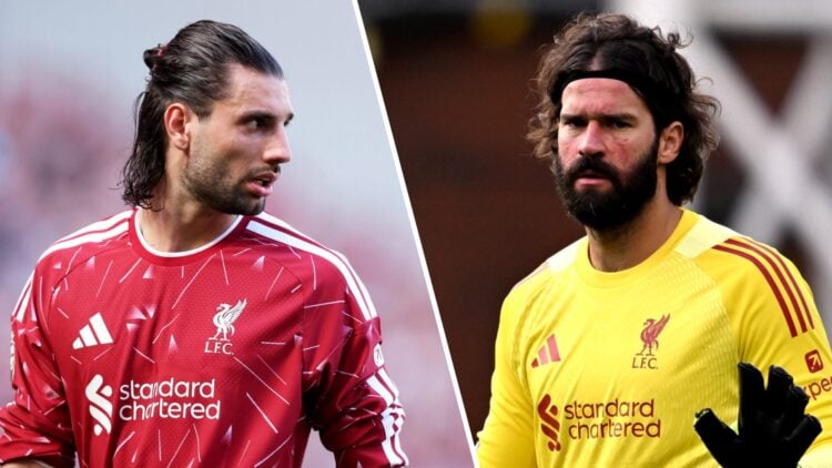 Dominik Szoboszlai pictured during Liverpool's final game of the 2025/26 Premier League season at Anfield against Brentford. Alisson Becker urges h...